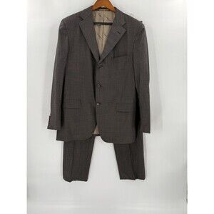 Raffaele Caruso Sartoria Parma Suit IT 54 / US 44R 2-Piece 38"x31" Pants EUC